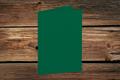 [16400997] Klappkarten 74/148x105 mm (A7) hochdoppelt Tannengrün gerippt 220 g/qm